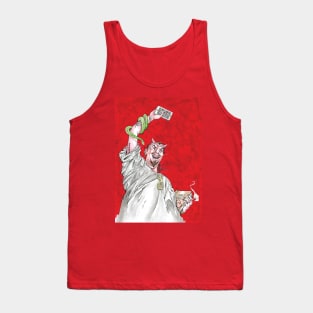 Satan Of Liberty Tank Top